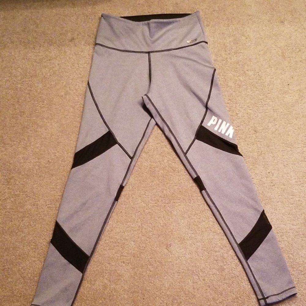 Pink Reversible Workout Leggings